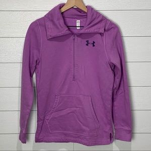 Under Armour Lavender Half Zip Size Small